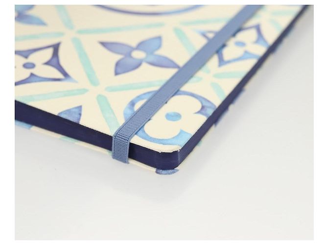 LOUIS VUITTON LV Visor Pool Notebook MM Jane Cover lagoon GI1093 LV Auth BD2240 - view 8