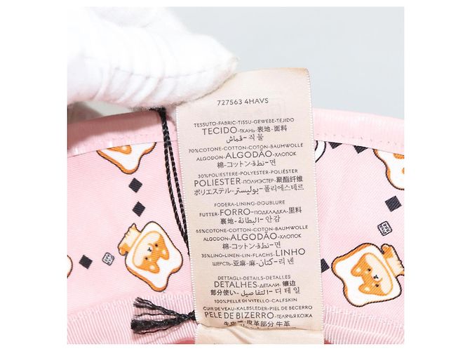 Cappello GUCCI Canvas S Rosa 727563 Auth 118856M - vista 13