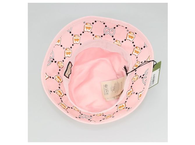 Cappello GUCCI Canvas S Rosa 727563 Auth 118856M - vista 7