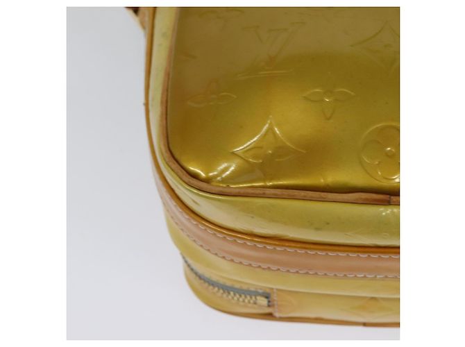 LOUIS VUITTON Borsa a spalla Monogram Vernis Wooster Grigio M91036 LV Auth BD2100 - vista 12