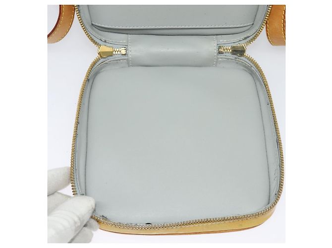 LOUIS VUITTON Borsa a spalla Monogram Vernis Wooster Grigio M91036 LV Auth BD2100 - vista 19