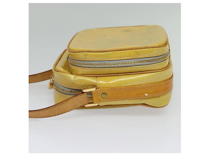LOUIS VUITTON Borsa a spalla Monogram Vernis Wooster Grigio M91036 LV Auth BD2100 - vista 4