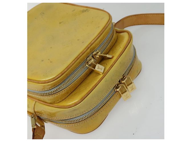 LOUIS VUITTON Borsa a spalla Monogram Vernis Wooster Grigio M91036 LV Auth BD2100 - vista 6