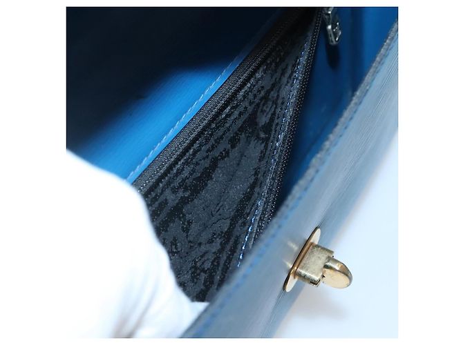 LOUIS VUITTON Epi Pochette Arche Borsa a Spalla Blu M52575 LV Auth 124831 - Ansicht 11