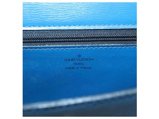 LOUIS VUITTON Epi Pochette Arche Borsa a Spalla Blu M52575 LV Auth 124831 - Ansicht 18