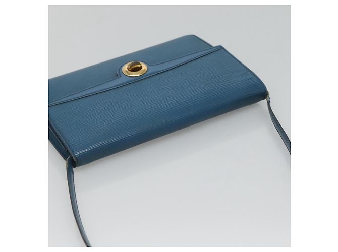 LOUIS VUITTON Epi Pochette Arche Borsa a Spalla Blu M52575 LV Auth 124831 - Ansicht 6