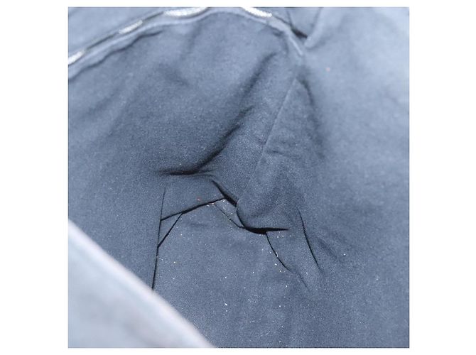 Troca Hermès HERMES Borsa Tote Verticale GM Tela Nera Argento Auth bs26094 Nero - vista 15