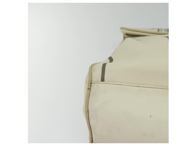 Autre Marque BOTTEGA VENETA Borsa a mano in pelle bianca e oro Auth bs25987 Bianco D'oro - vista 10