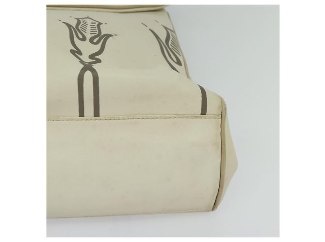 Autre Marque BOTTEGA VENETA Borsa a mano in pelle bianca e oro Auth bs25987 Bianco D'oro - vista 11