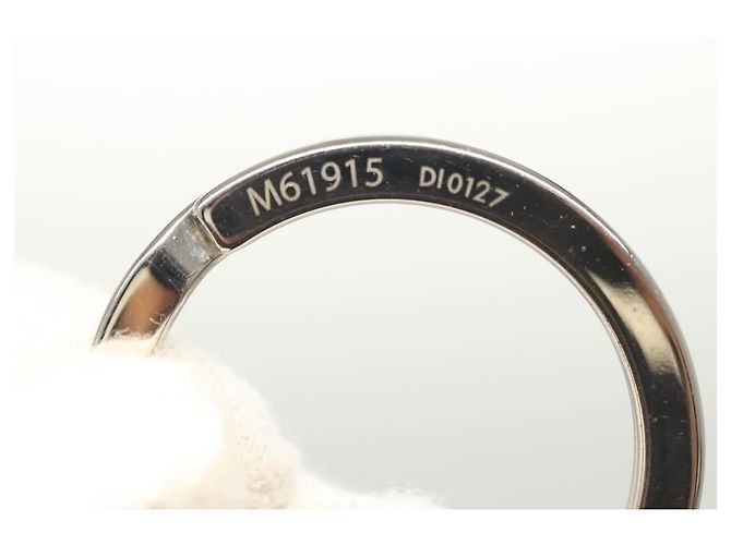 LOUIS VUITTON Llave Compass Charm metal Plata M61915 LV Auth 118562 - vista 5