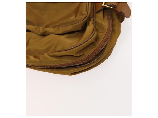 PRADA Funda para prendas de nylon beige Auth bs25728 - vista 10