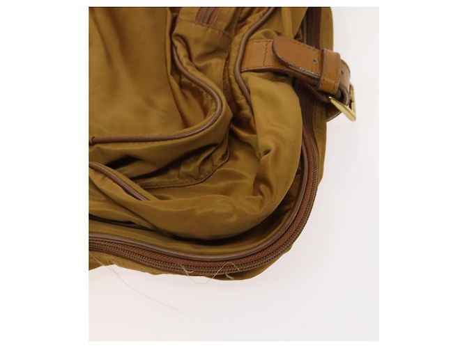 PRADA Funda para prendas de nylon beige Auth bs25728 - vista 12