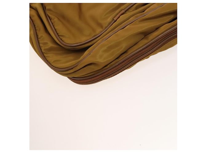 PRADA Funda para prendas de nylon beige Auth bs25728 - vista 13