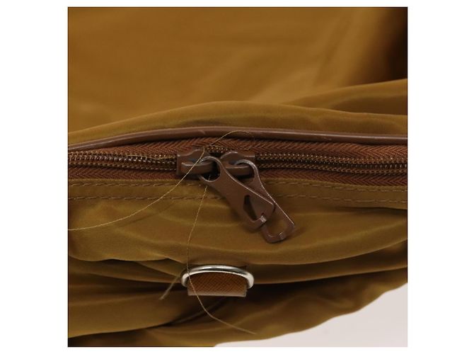 PRADA Funda para prendas de nylon beige Auth bs25728 - vista 17