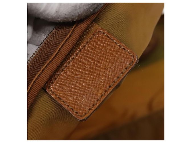 PRADA Funda para prendas de nylon beige Auth bs25728 - vista 18