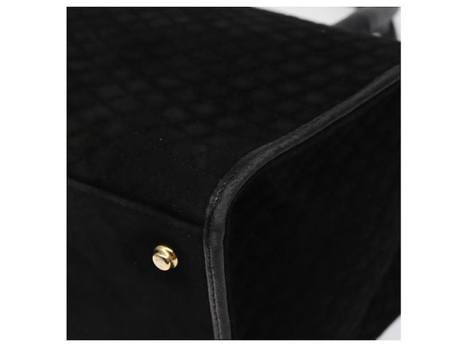 BALLY Borsa a mano trapuntata in pelle nera e oro Auth BD2177 Nero D'oro - vista 12