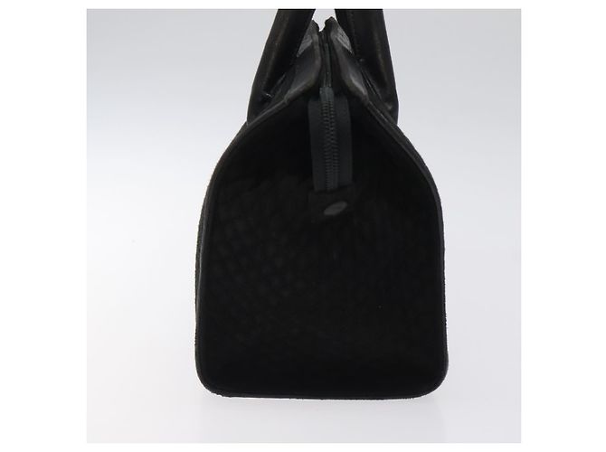 BALLY Borsa a mano trapuntata in pelle nera e oro Auth BD2177 Nero D'oro - vista 5