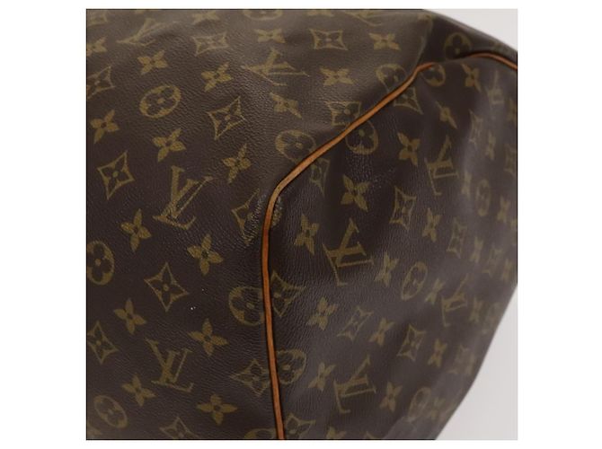 LOUIS VUITTON Monogram Keepall 55 Borsa Boston M41424 LV Auth 123436 Monogramma - vista 10
