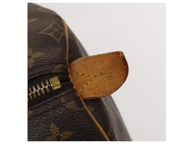 LOUIS VUITTON Monogram Keepall 55 Borsa Boston M41424 LV Auth 123436 Monogramma - vista 15