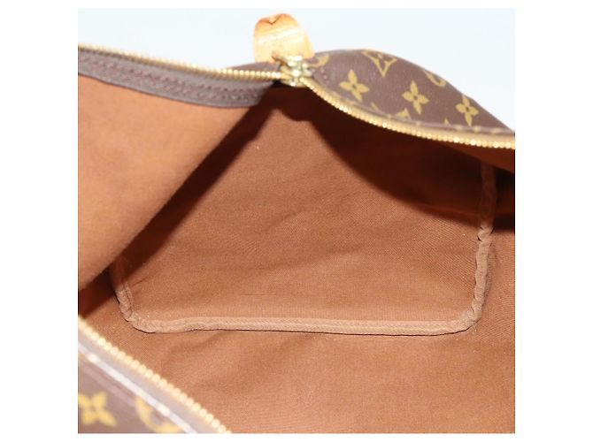 LOUIS VUITTON Monogram Keepall 55 Borsa Boston M41424 LV Auth 123436 Monogramma - vista 18
