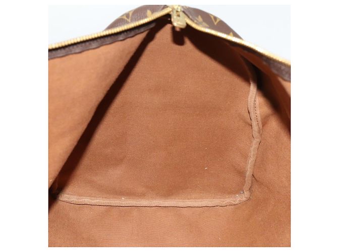 LOUIS VUITTON Monogram Keepall 55 Borsa Boston M41424 LV Auth 123436 Monogramma - vista 19