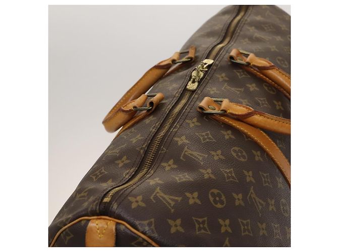 LOUIS VUITTON Monogram Keepall 55 Borsa Boston M41424 LV Auth 123436 Monogramma - vista 6