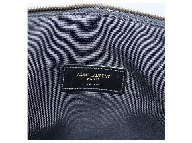 Custodia per documenti SAINT LAURENT PVC Marrone Auth BA2460 - vista 13
