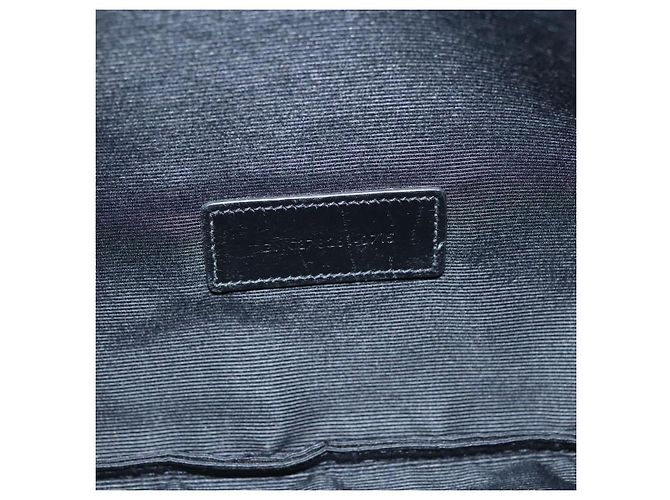 Custodia per documenti SAINT LAURENT PVC Marrone Auth BA2460 - vista 17