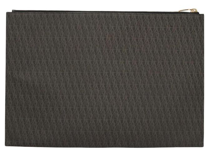Custodia per documenti SAINT LAURENT PVC Marrone Auth BA2460 - vista 3