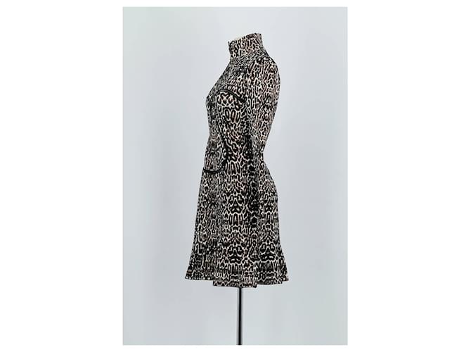 Alaïa Vestido marrón Castaño - vista 5