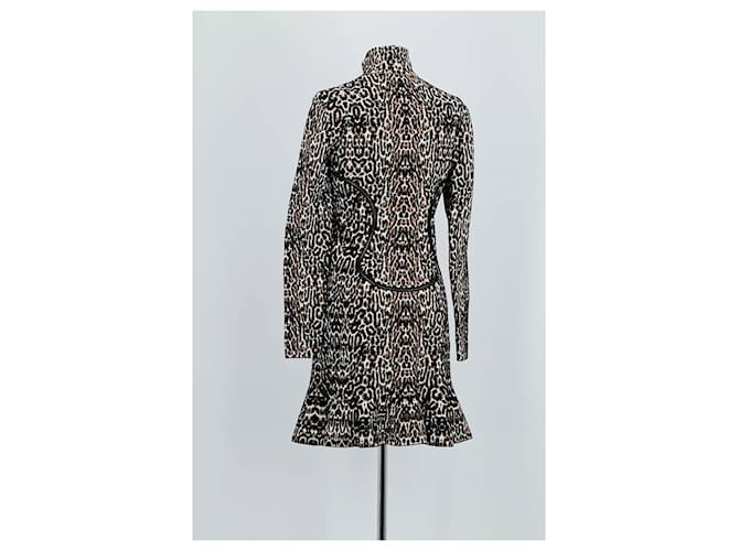 Alaïa Vestido marrón Castaño - vista 6