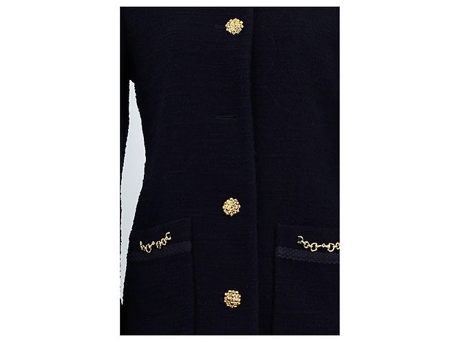 Gucci Navy Wool Jacket - view 3
