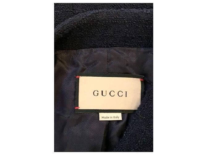 Gucci Navy Wool Jacket - view 7