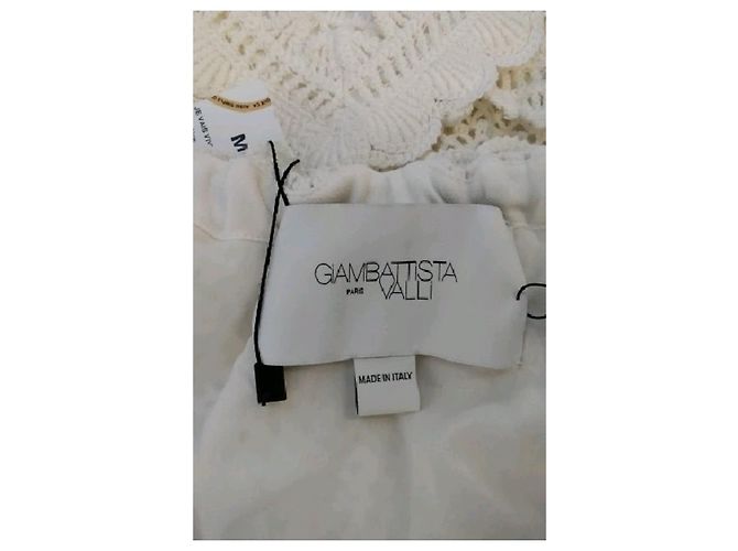 Giambattista Valli Giacca di cotone bianca Bianco - vista 7