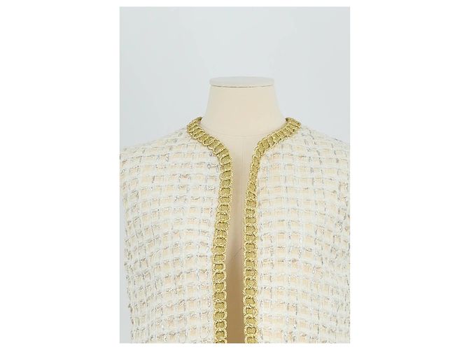 Giambattista Valli Giacca in seta bianca - vista 2