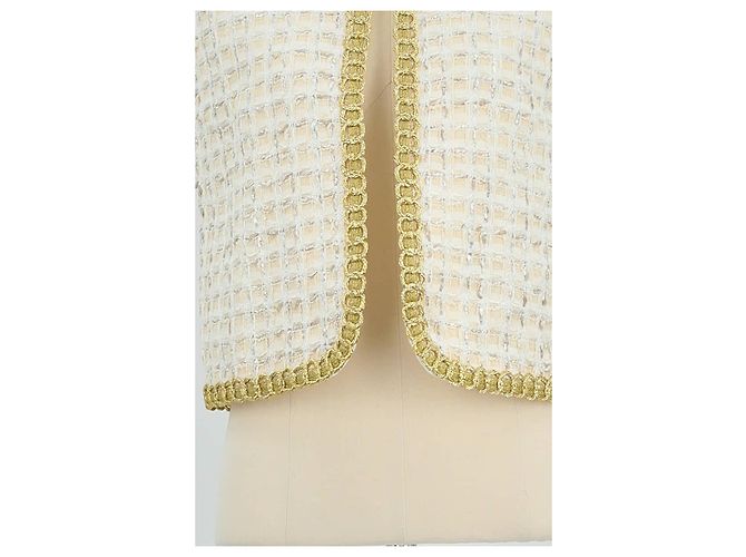 Giambattista Valli Giacca in seta bianca - vista 3