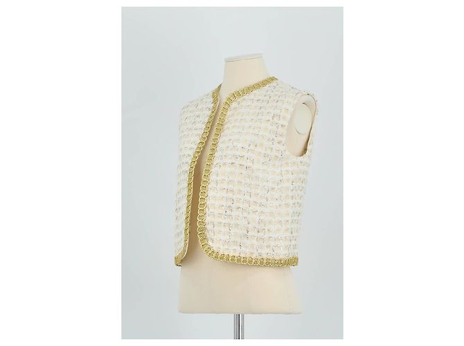 Giambattista Valli Giacca in seta bianca - vista 4