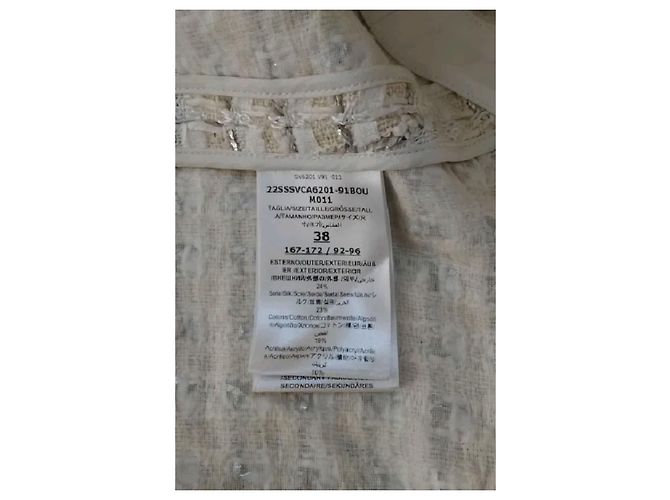 Giambattista Valli Giacca in seta bianca - vista 8