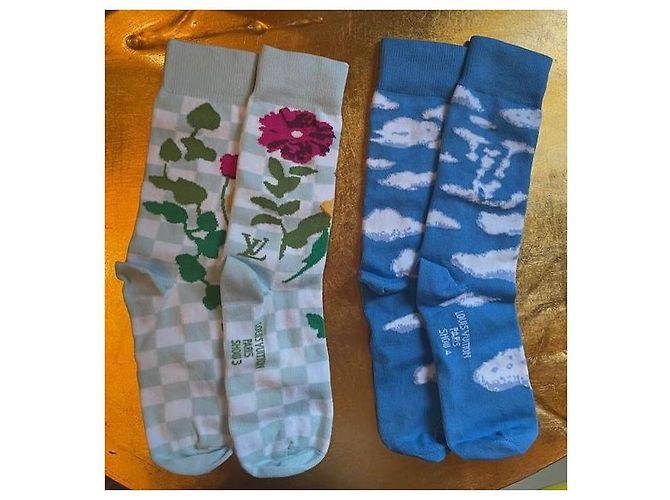 RARE Louis Vuitton LV archives socks set Virgil Abloh Multiple colors - view 3