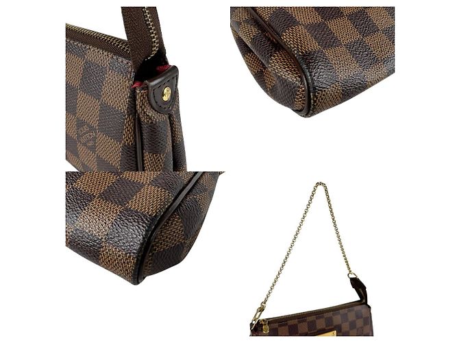 Louis Vuitton Eva Marrone - vista 3