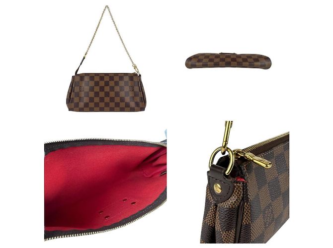 Louis Vuitton Eva Marrone - vista 4