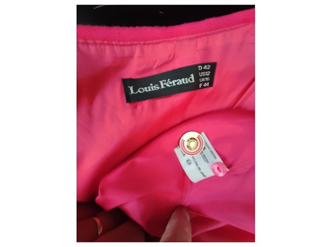 Louis Féraud Kleid Fuchsia aus Viskose Fuschia - Ansicht 12