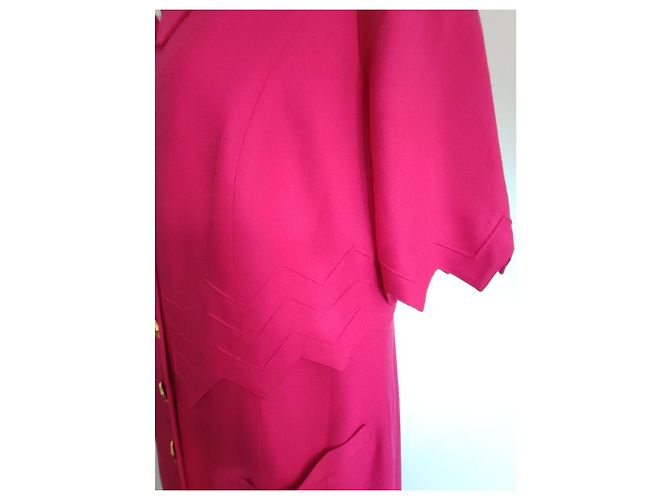 Louis Féraud Kleid Fuchsia aus Viskose Fuschia - Ansicht 4
