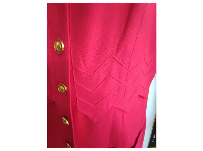Louis Féraud Kleid Fuchsia aus Viskose Fuschia - Ansicht 8