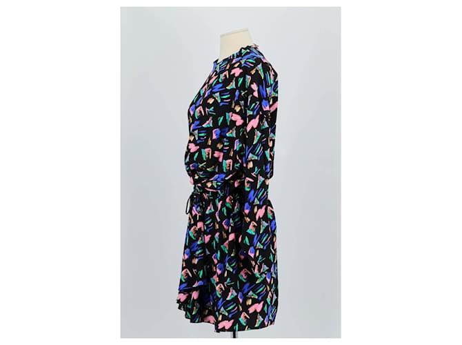 Louis Vuitton Abito in seta nera Nero - vista 5