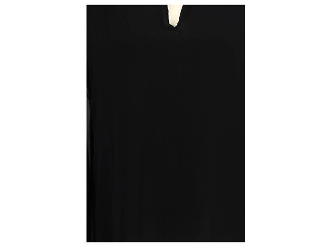 Giambattista Valli Blusa de seda negra Negro - vista 3