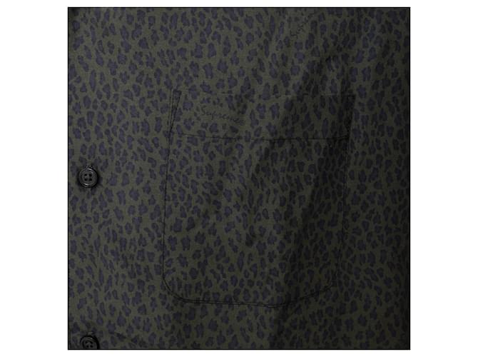 Supreme Camicia in seta leopardata suprema Multicolore - vista 7