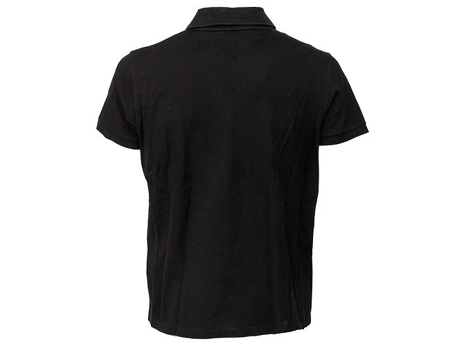 Polo T-shirt Saint Laurent Nero - vista 2