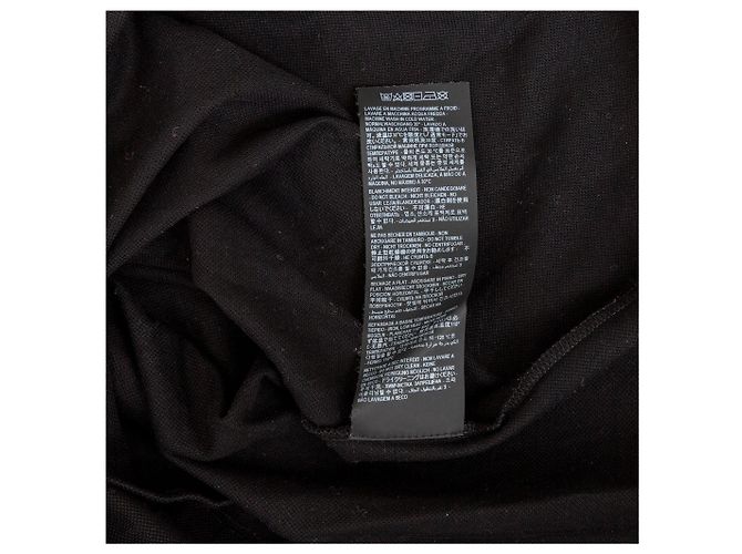 Polo T-shirt Saint Laurent Nero - vista 8