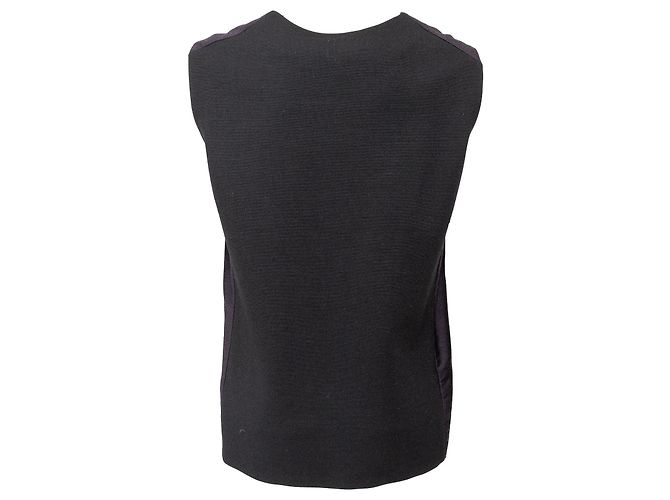 T-shirt in misto lana Jil Sander blu navy - vista 2